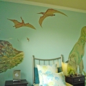 Dinosaur wall